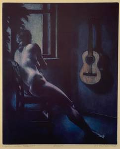 Bilde av Nocturne av Jon Olav Helle m/ ramme